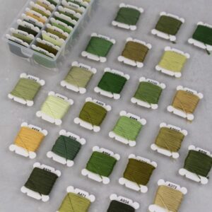 نخ آیرو بوبین پیچ - زیتونی